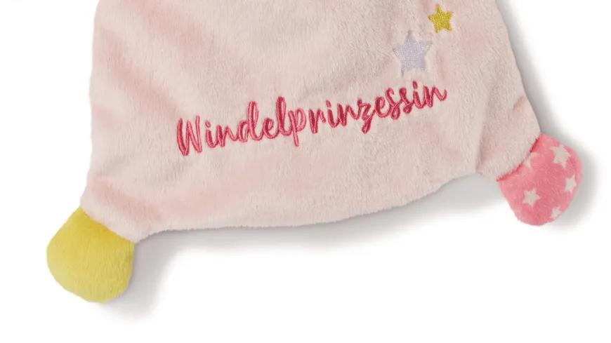 NICI Schmusetuch Einhorn 'Windelprinzessin'