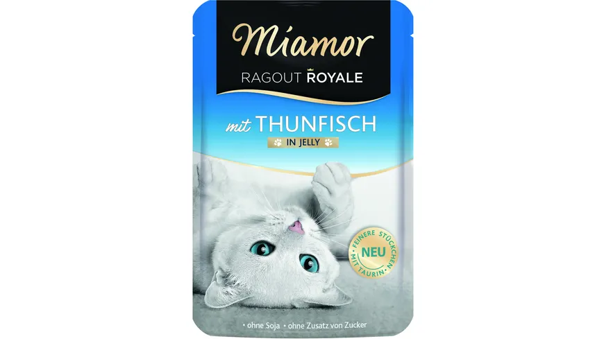 Miamor Katzennassfutter Ragout Royale Thunfisch 100 g
