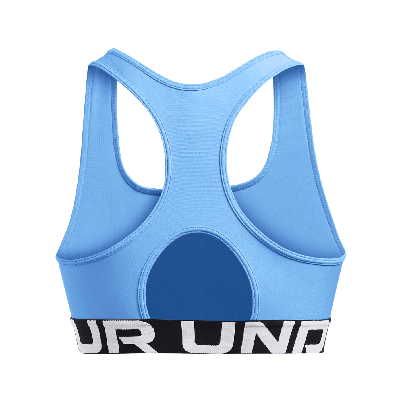Under Armour UA HG Mid Branded-BLU Sport-BH Damen Blau F465