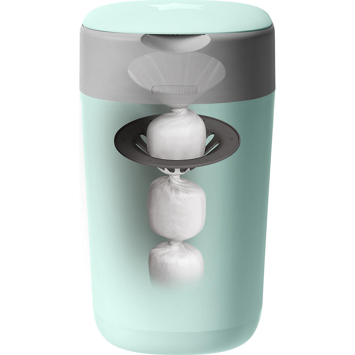 Tommee Tippee Windeleimer Twist & Click Sangenic, grün