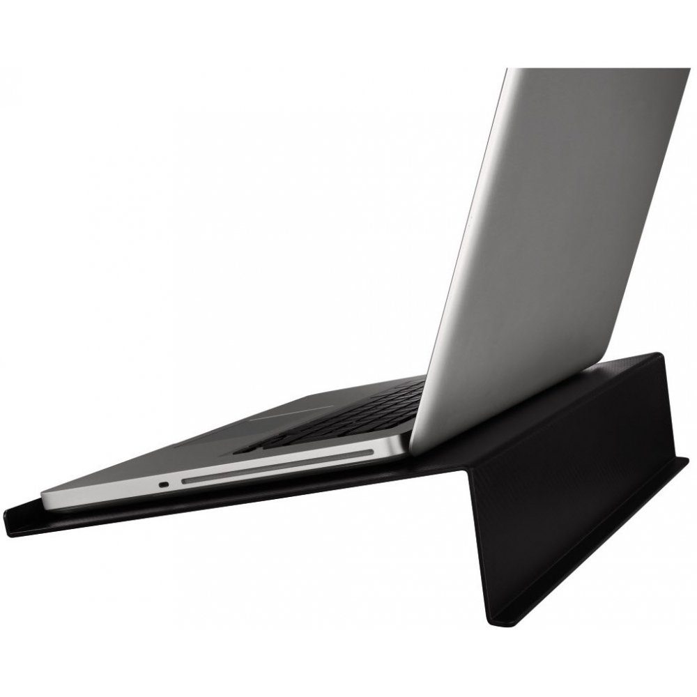 Hama Standfuß Notebook-Stand in Carbonoptik - Notebookständer - schwarz
