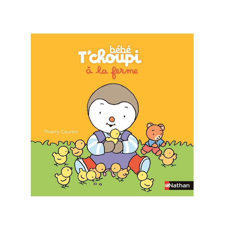 Livre Bebe t'choupi à la ferme - Nathan Jeunesse