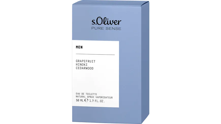 s.Oliver PURE SENSE MAN Eau de Toilette 50 ml
