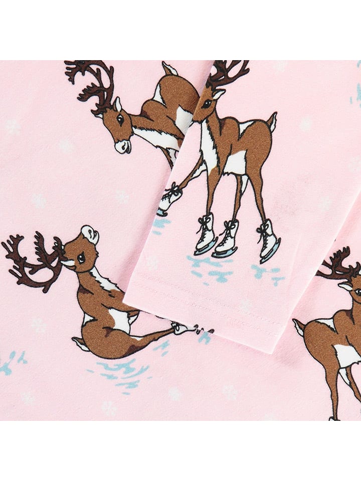 Småfolk Longsleeve in Rosa/ Hellbraun günstig kaufen