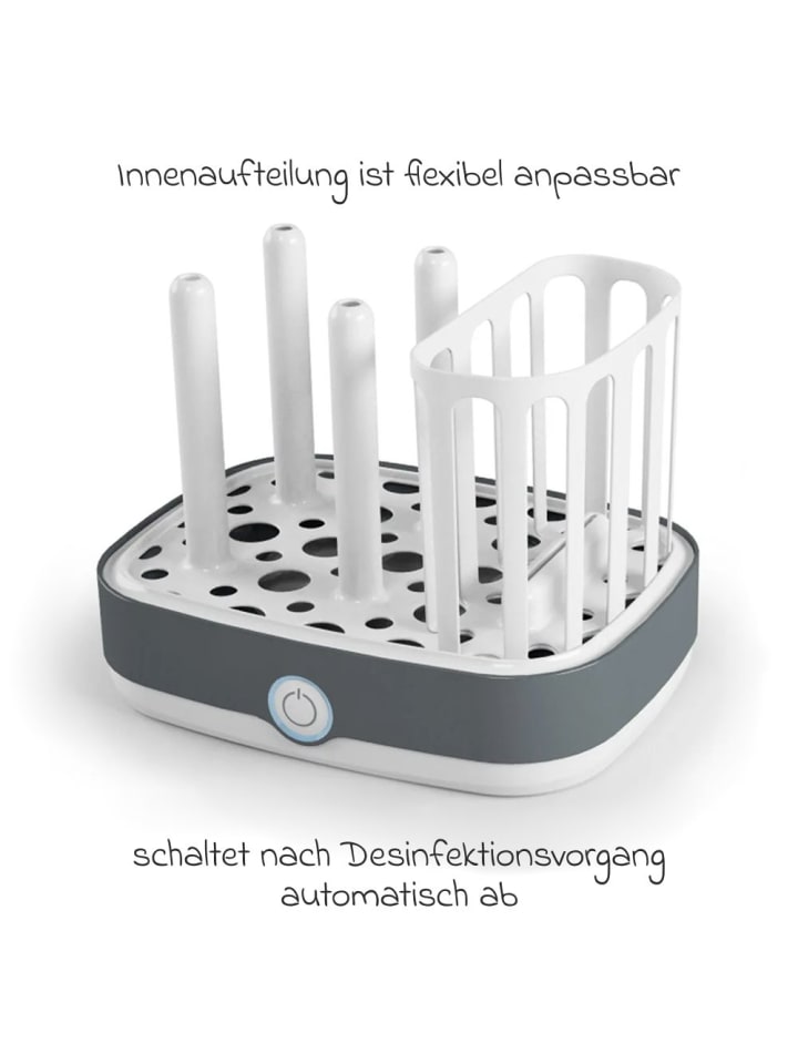 NUK 4-tlg. Reinigungs-Set für Babyflaschen - in weiss,grau günstig kaufen onesize