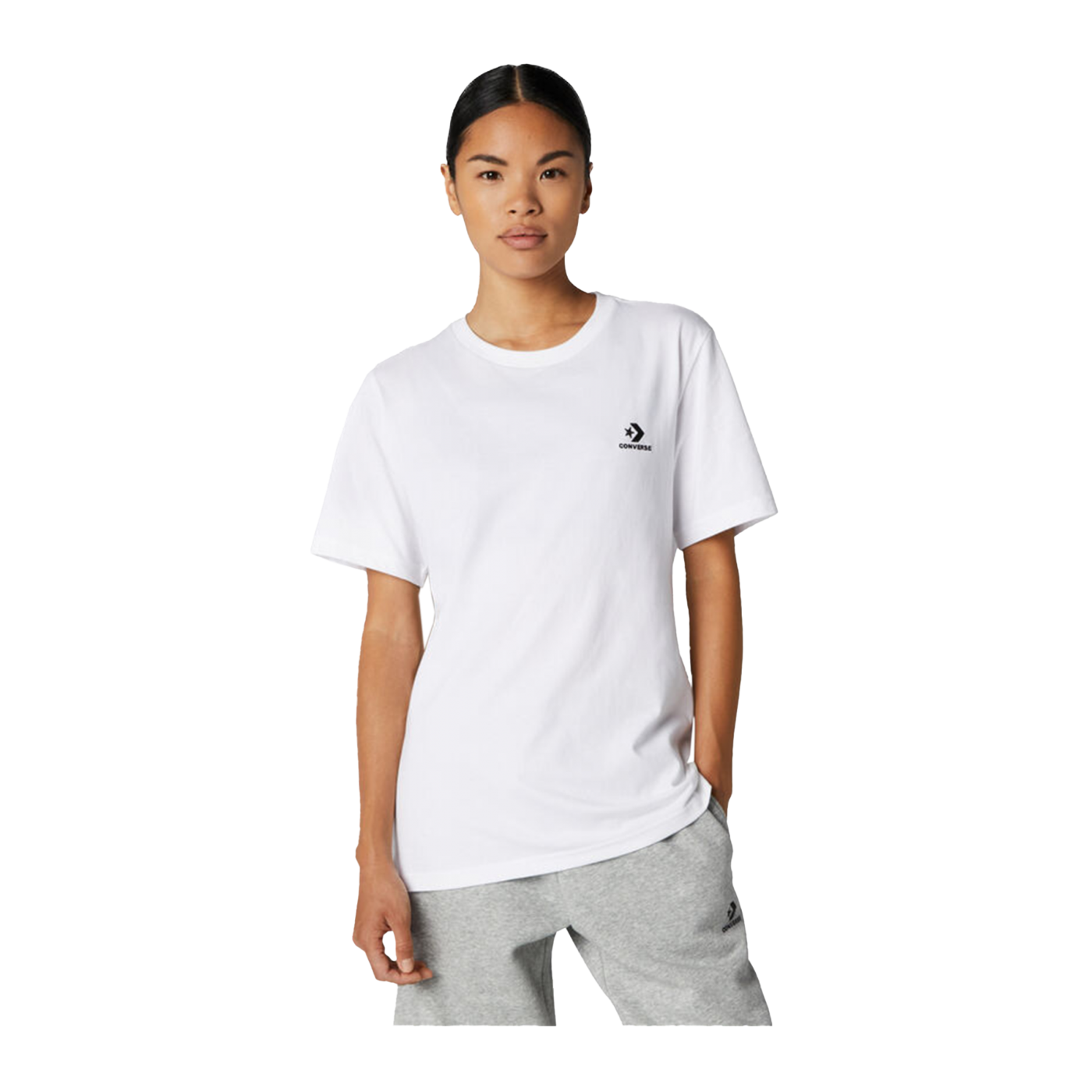 Converse Star Chevron T-Shirt Weiss F102
