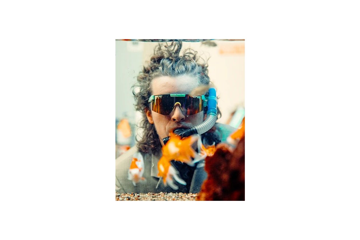 Pit Viper The 2000s - Playmate / Polarized Blue Revo Mirror