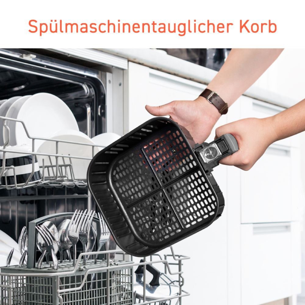 Cosori Heißluftfritteuse - Premium 5.5L XXL Heißluftfritteusen-Set, 1700 W