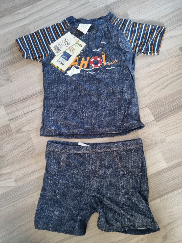Playshoes Playshoes 2tlg. Badeoutfit in Dunkelblau 