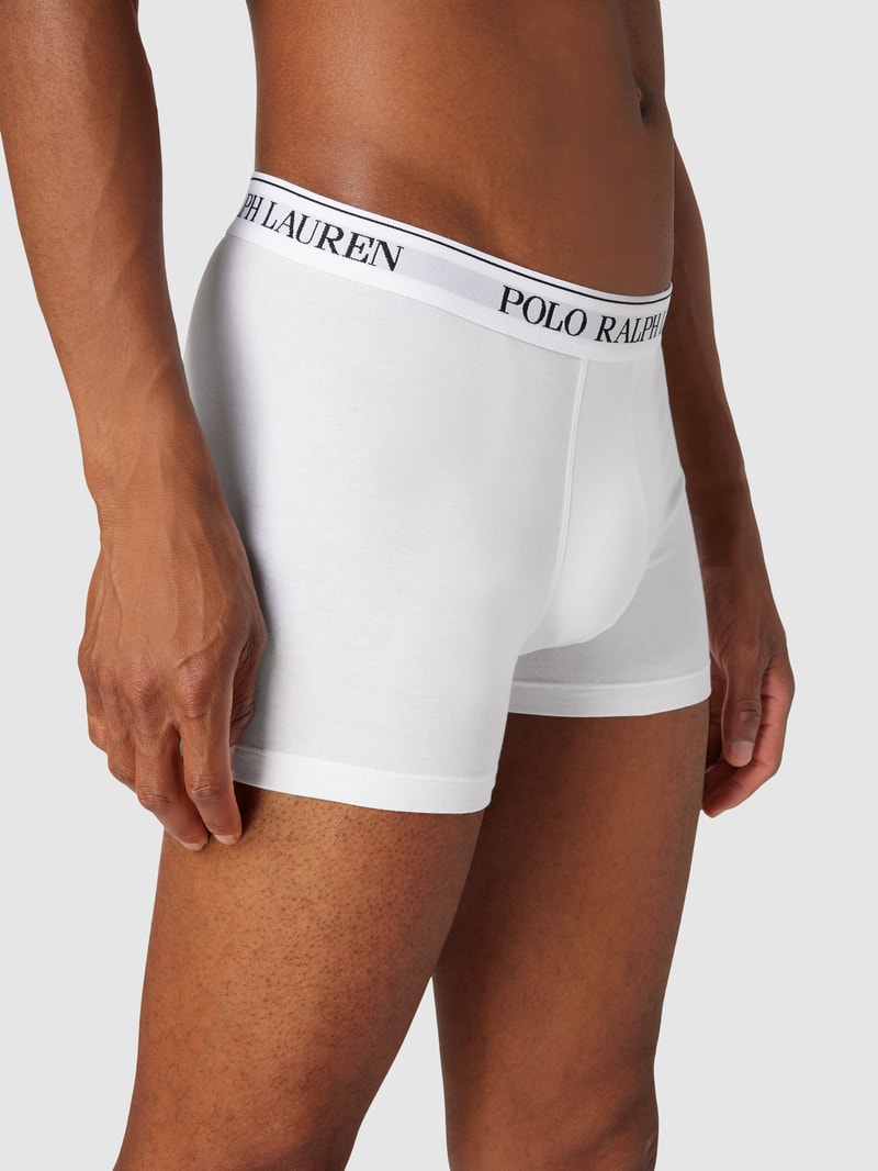 Trunks im 3er-Pack in dunkelgrau meliert