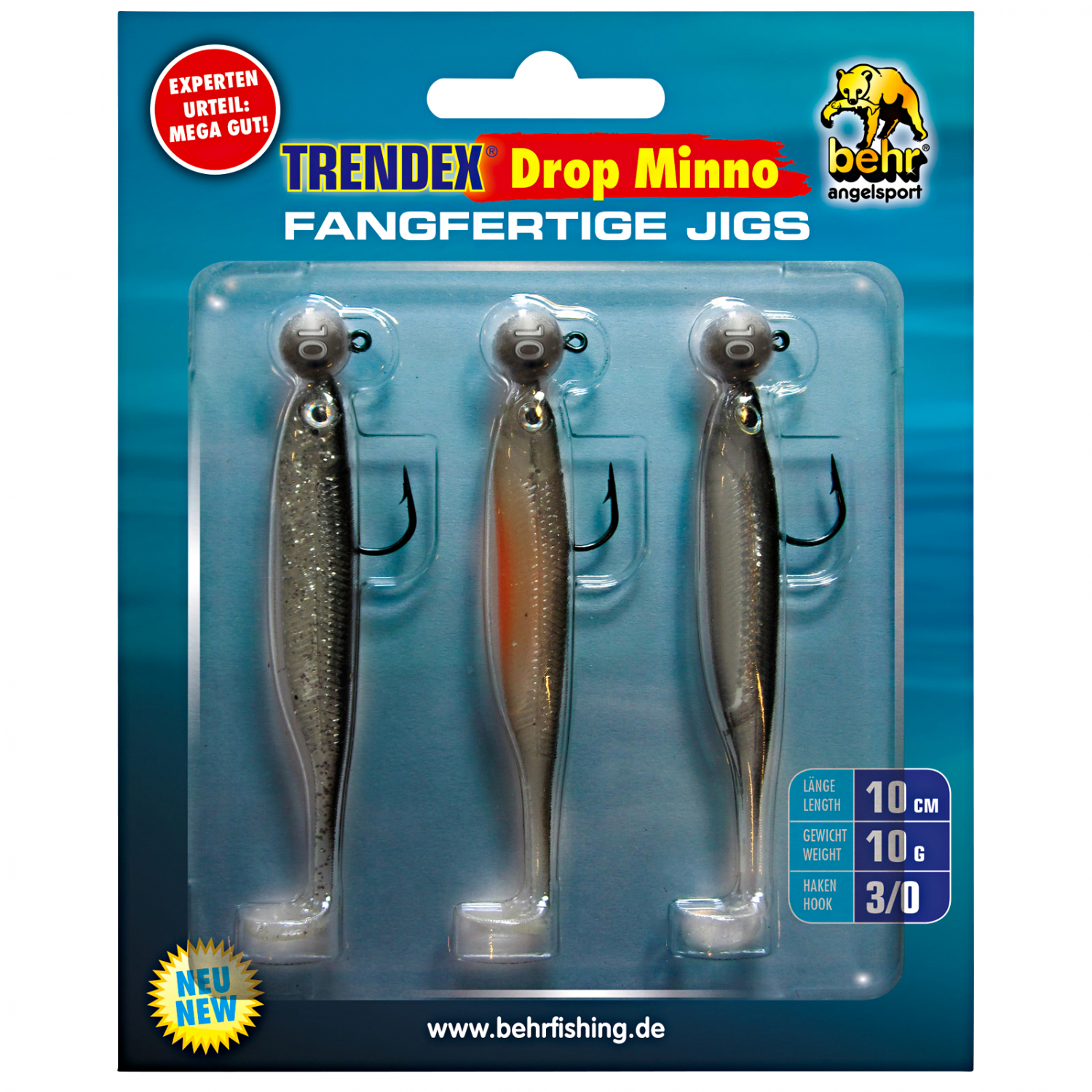 Trendex Gummifischset Drop Minno