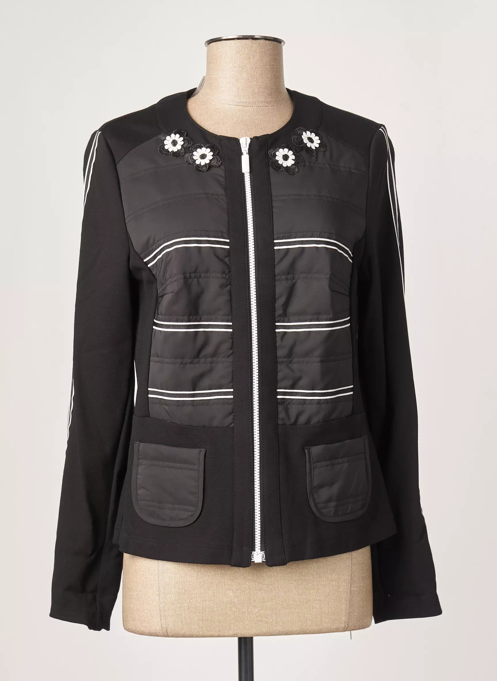 Frank Walder Vestecasual Femme couleur noir