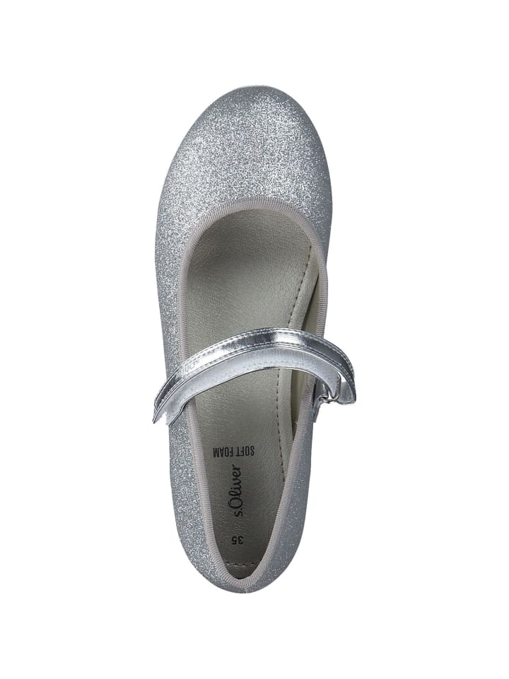 s.Oliver Ballerinas in Silver günstig kaufen 33