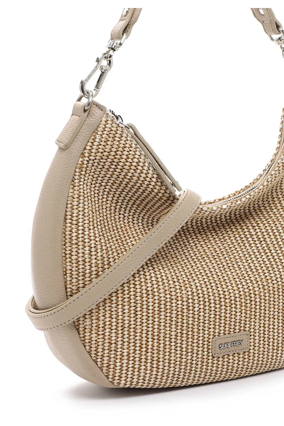 SURI FREY  Handtasche - Beige - Strukturiert