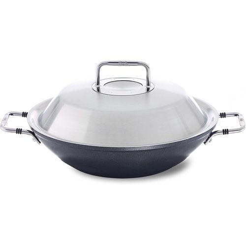 Adamant® Wok mit Metalldeckel 31 cm