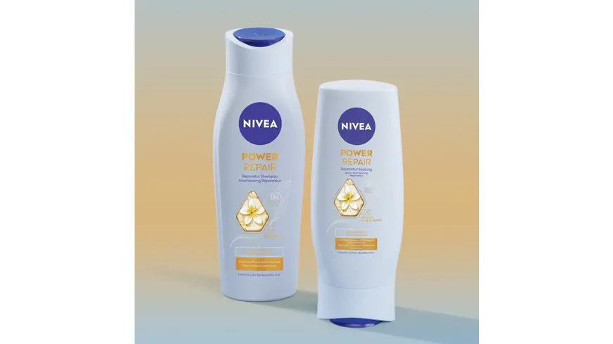 NIVEA Reparatur & Gezielte Pflege Shampoo mit Glanz Serum 250 ml