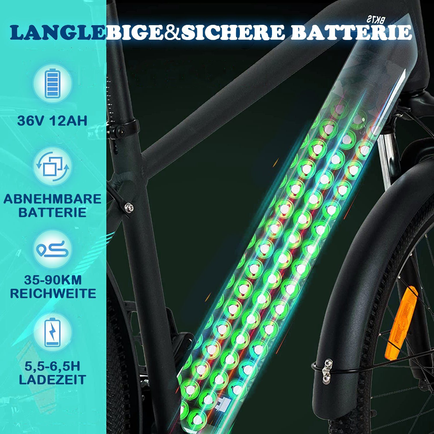 HITWAY E-Bike, 26