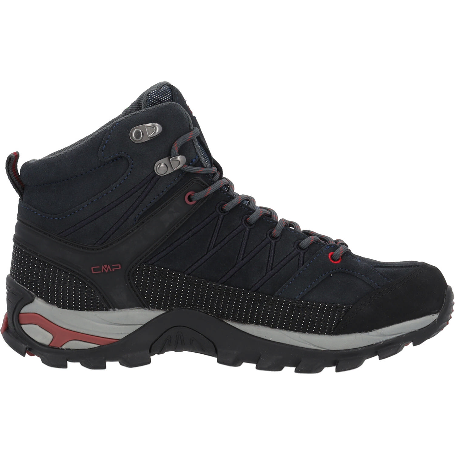 CMP Rigel Mid 3Q12947, Trekkingschuhe, Herren, Schwarz (Asphalt/Syrah)
