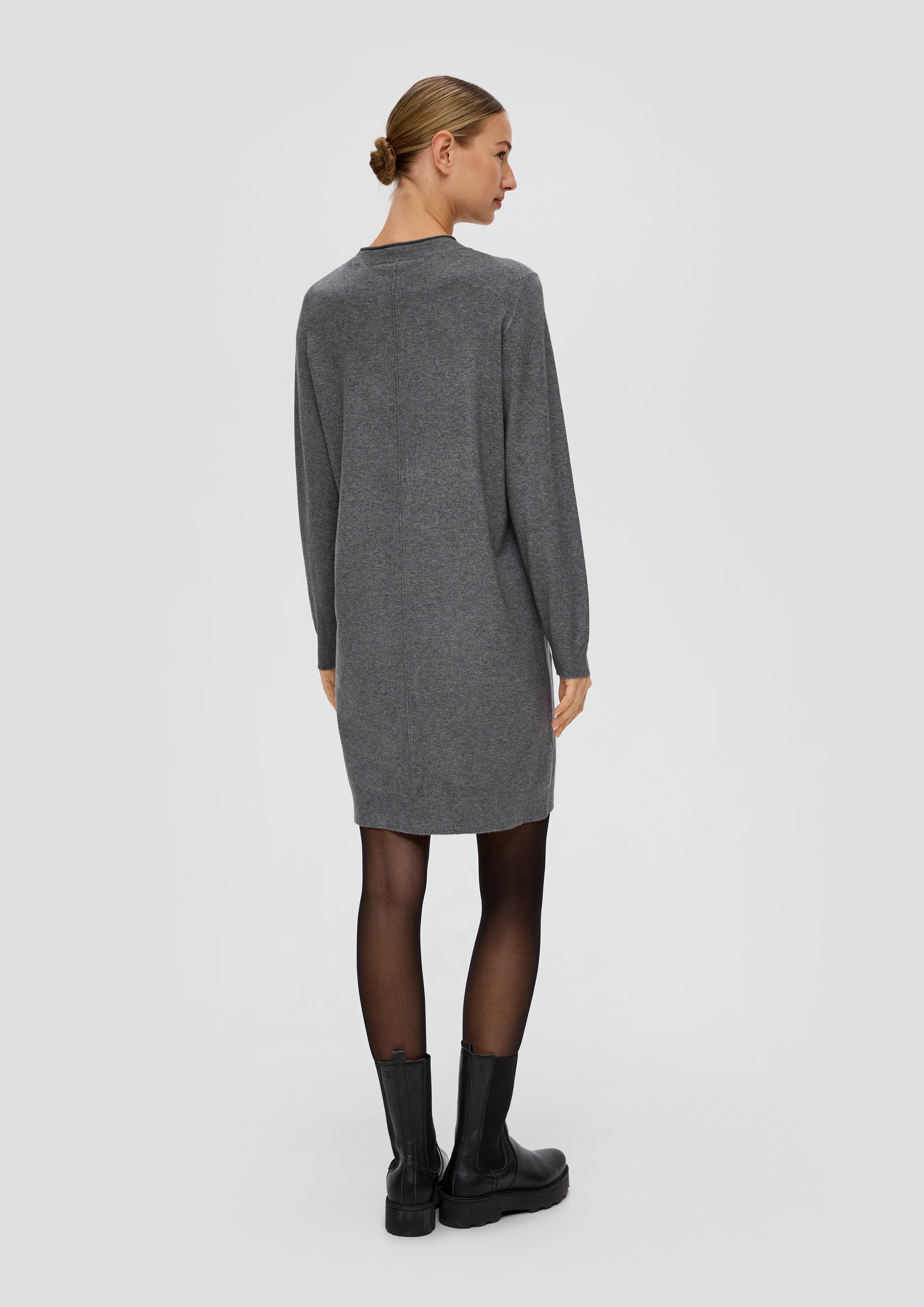 Strickkleid aus Viskosemix  2137664-9730