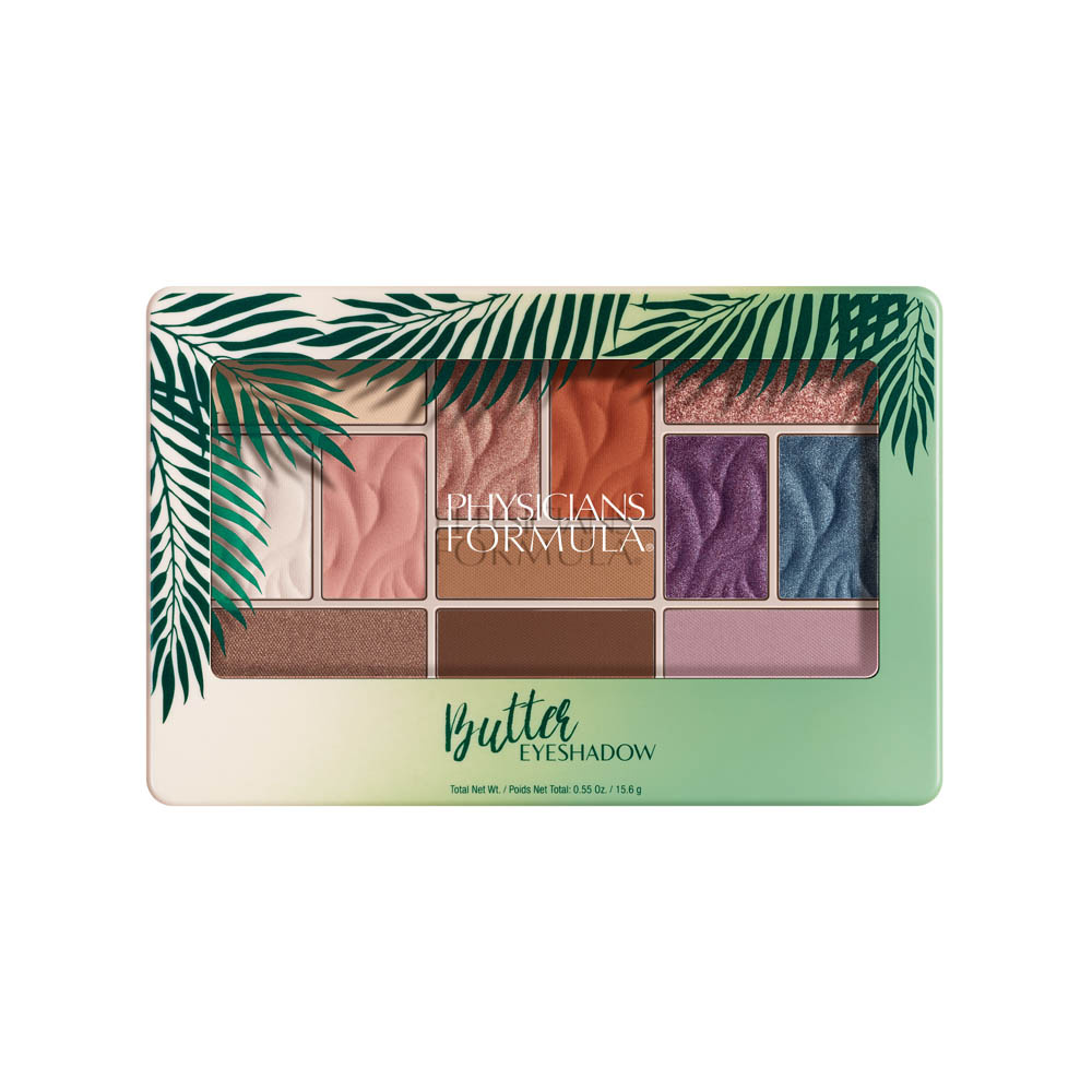 Physicians formula Butter Eyeshadow Palette, Tropical Days Palette de Fards à paupières
