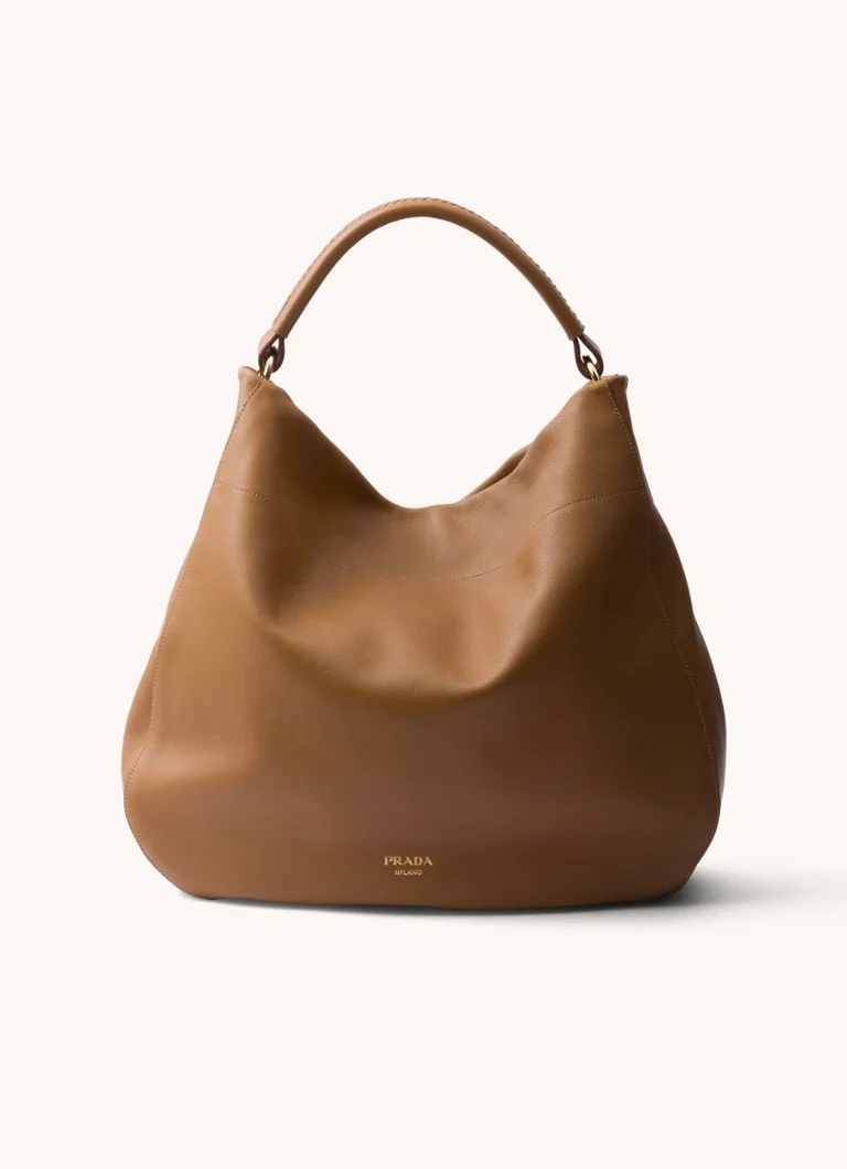 Prada Large leather shoulder bag