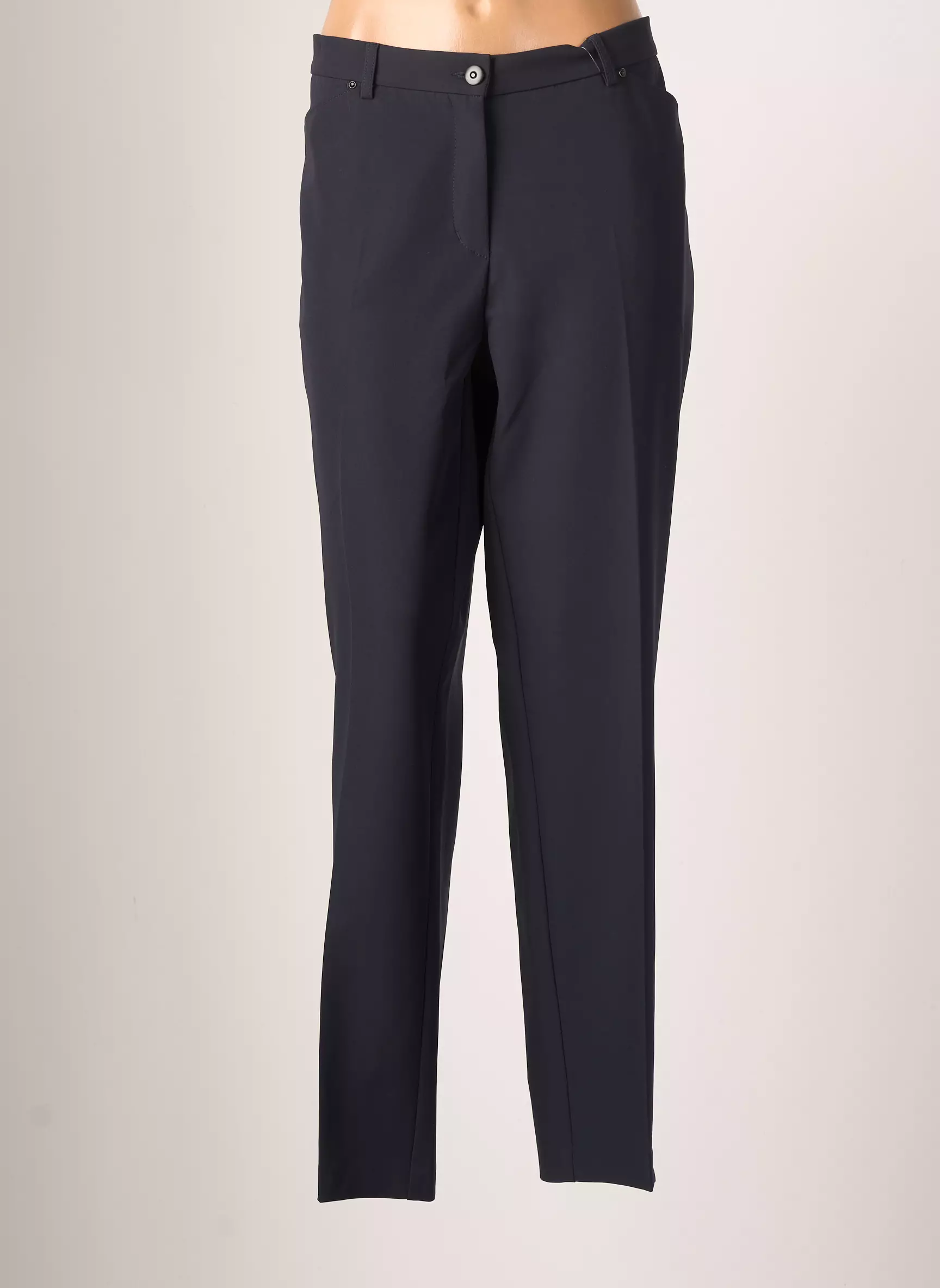 Anna Montana Pantalons Droits Femme couleur bleu