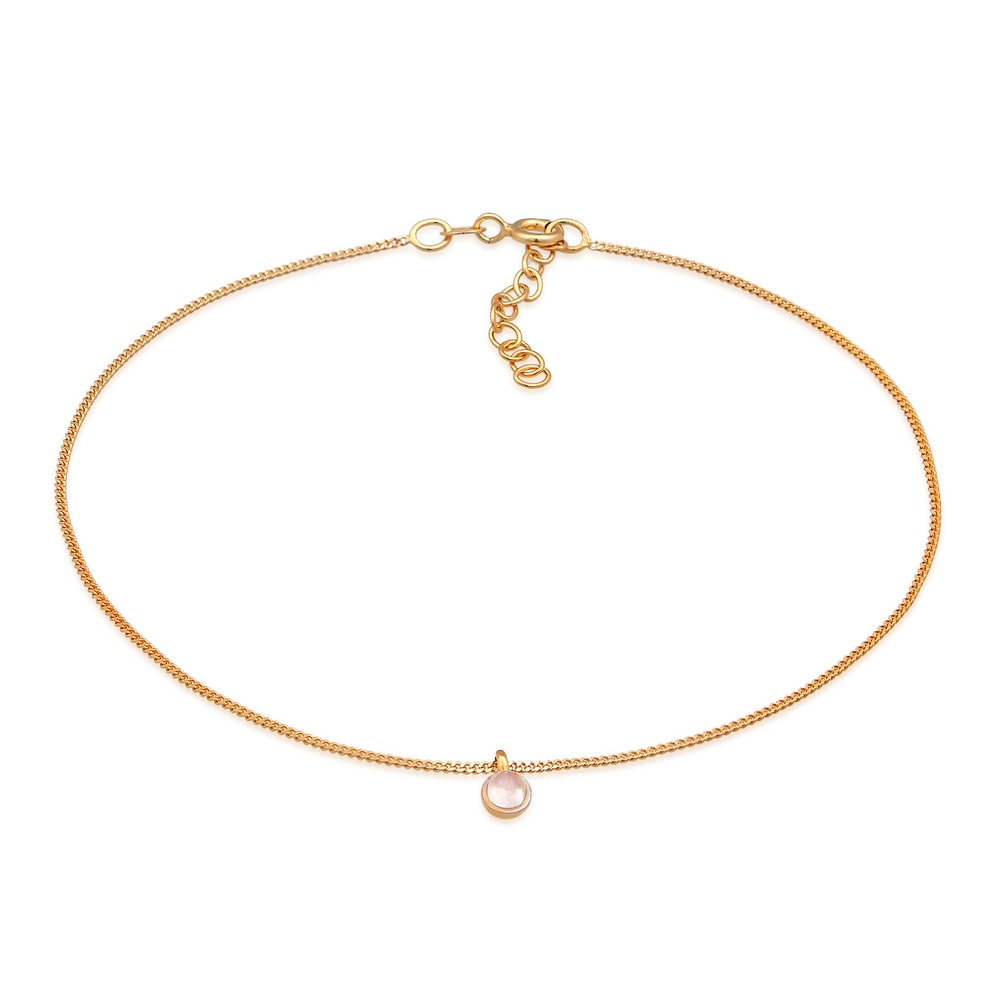 Elli Elli Bracelet de Cheville Femmes bracelet de cheville pendentif solitaire avec pi Bijoux