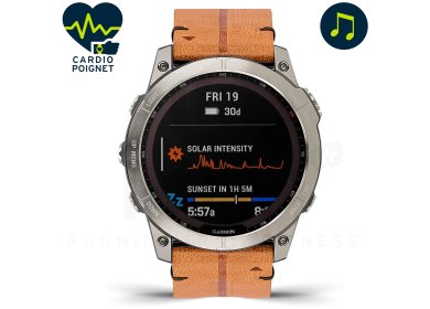Garmin Fenix 7X Sapphire Solar Titane