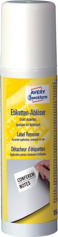 AVERY Zweckform 3590 Etikettenentferner Spezial Transparent 150 ml