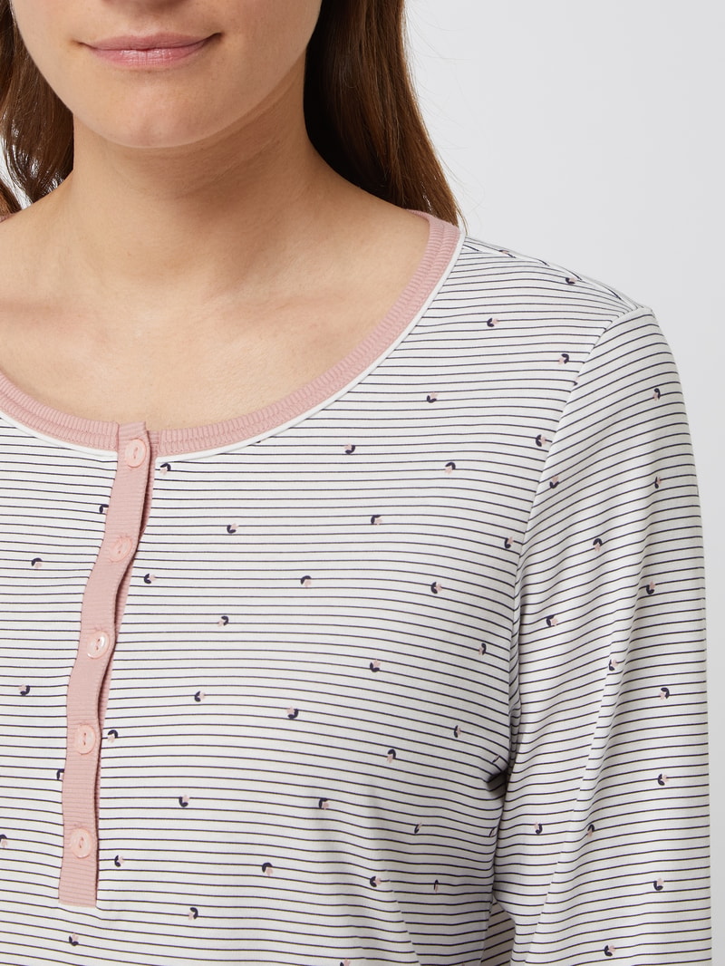 Modern Fit Pyjama aus Jersey in rosa