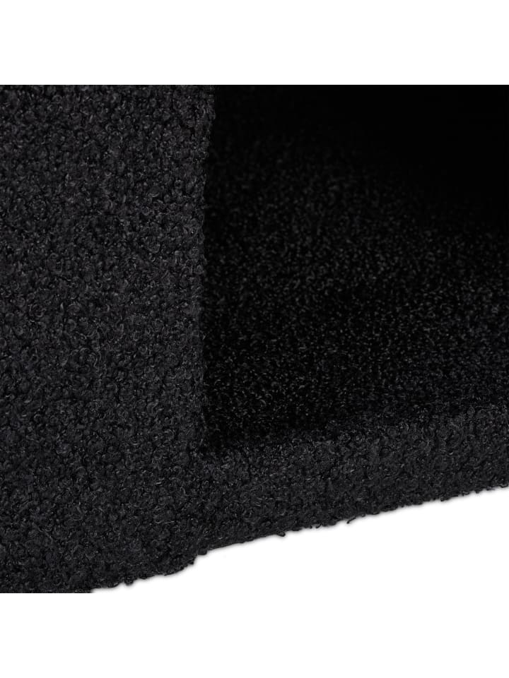 relaxdays Katzenhöhle in Schwarz -  (B)38 x (H)42 x (T)38 cm günstig kaufen onesize