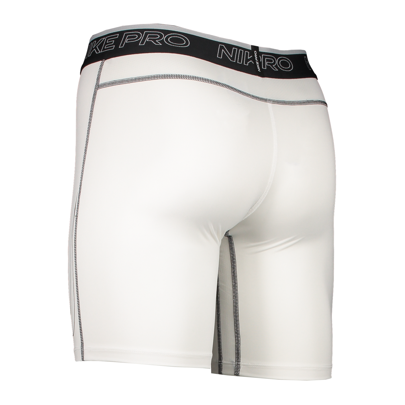Nike Pro Short Weiss Schwarz F100