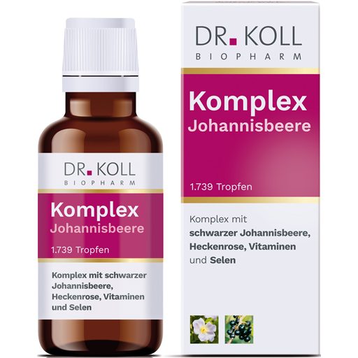 KOMPLEX Johannisbeere Dr.Koll Gemmo Heckenrose Tro  50 ml  Tropfen