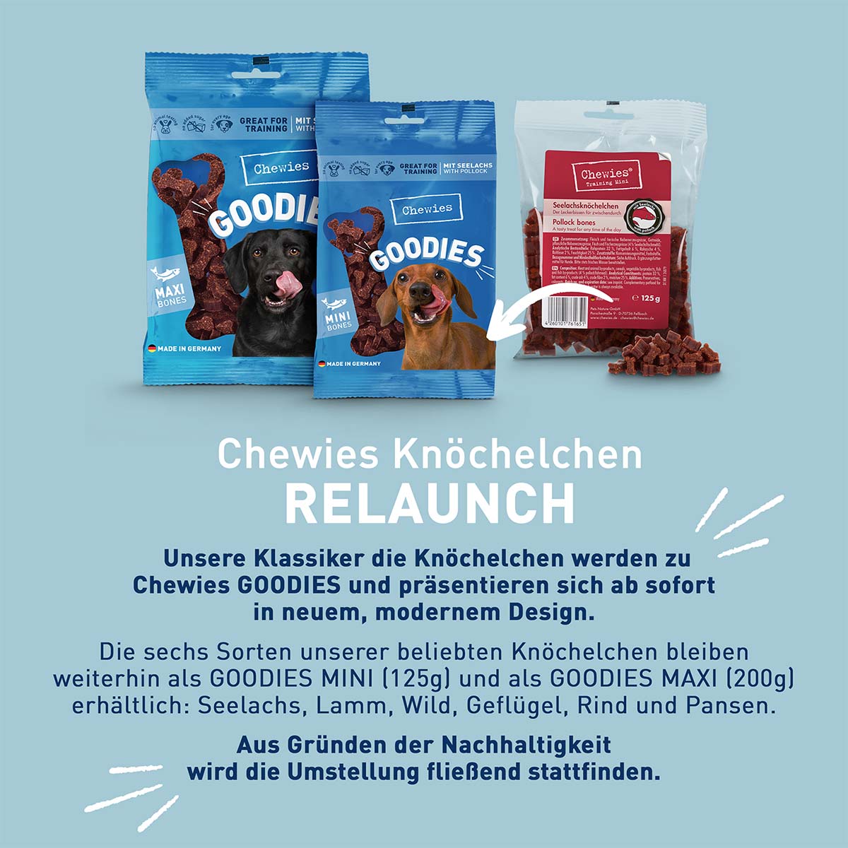 Chewies Goodies Maxi Lachs günstig kaufen bei ZooRoyal