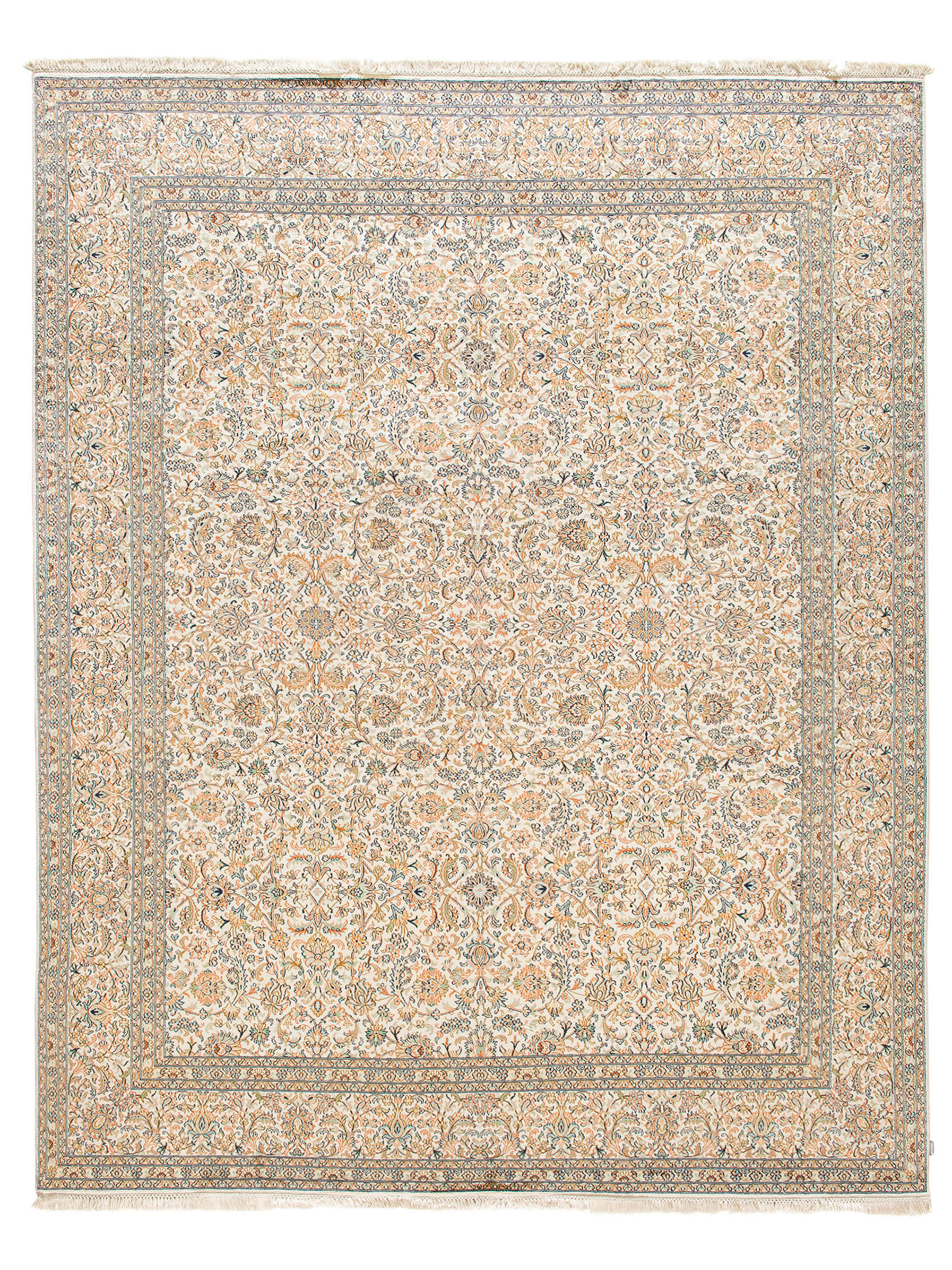 Kaschmir Seide 16/16 ca. 244 x 303 cm, Unikat / Einzelstück