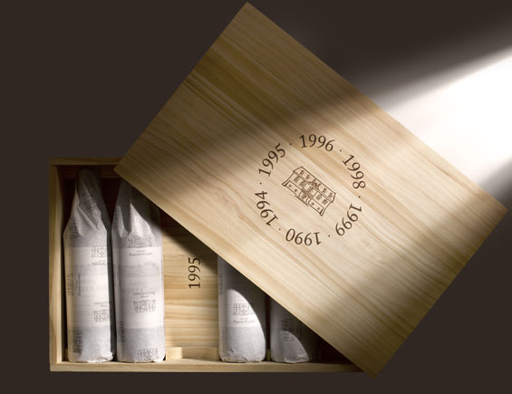 Château Pontet-Canet Coffret 6 Millésimes : 1990 1994 1995 1996 1998 1999 Bordeaux Pauillac