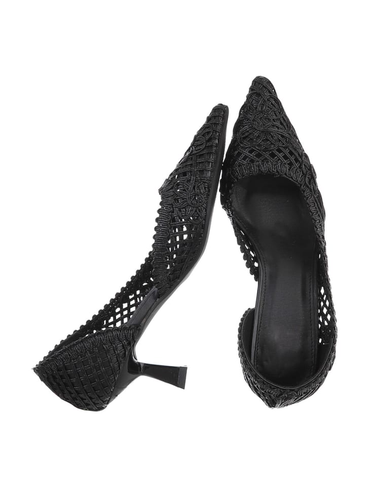 Ital-Design High Heel in Schwarz günstig kaufen