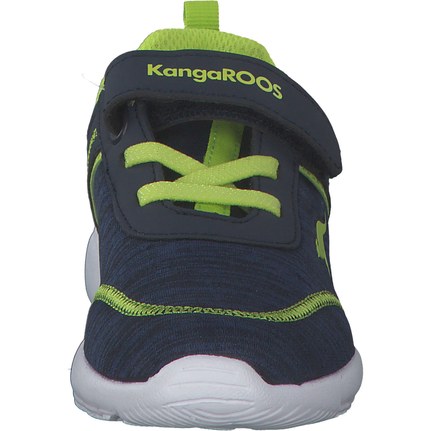 KangaROOS KY-Chummy EV 02078 M, Sneakers Low, Kinder, Blau (Dk Navy/Lime)