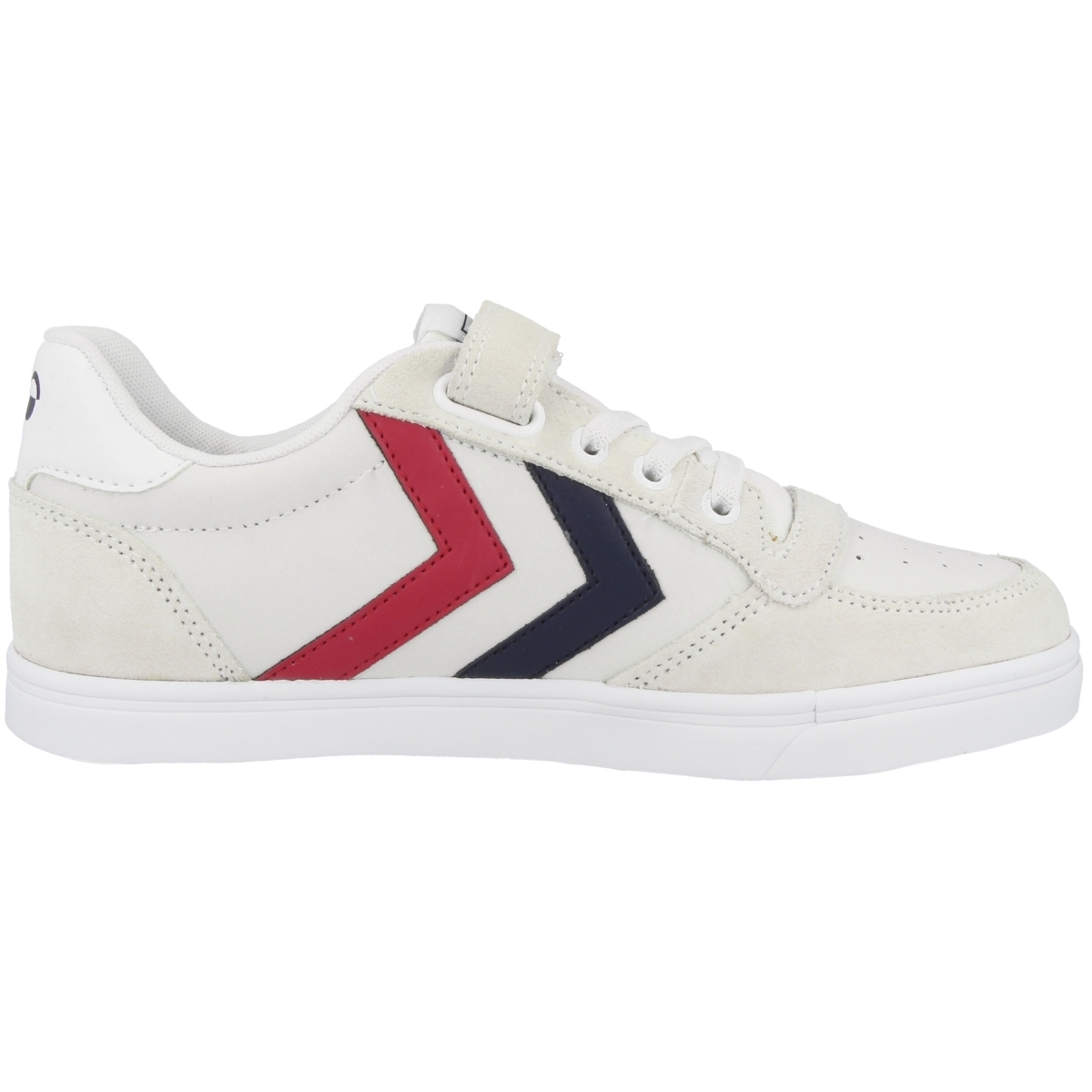 Hummel Slimmer Stadil Leather Low Jr Sneaker Low weiss