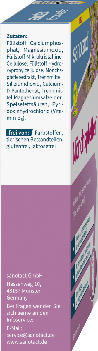 Mönchspfeffer Tabletten 60 St, 43 g