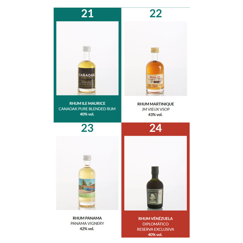 Calendrier De L' Avent Autour Du Rhum 2023