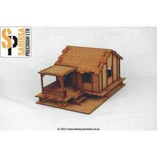 Low Planked-Style Village House (28 mm)