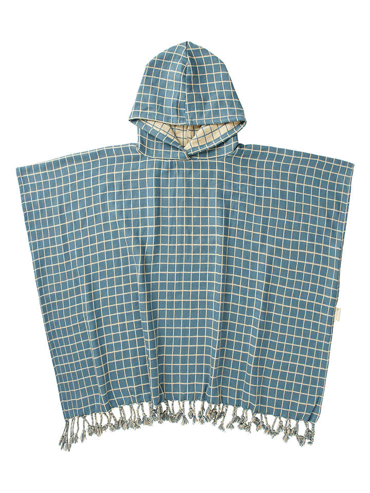 FABELAB Badeponcho in Blau günstig kaufen