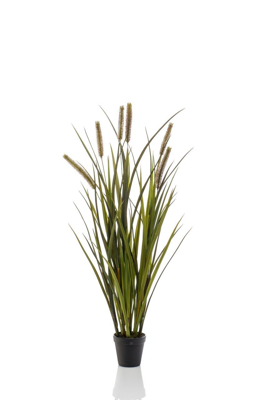 Kunstblume, Emerald Eternal Green, Höhe 85 cm, Grün B:35cm H:85cm Kunststoff
