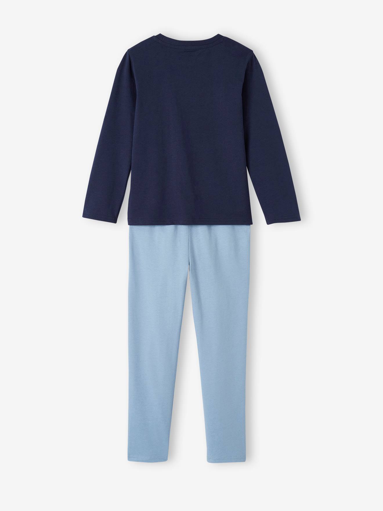Pyjama dino garçon BASICS bleu ciel