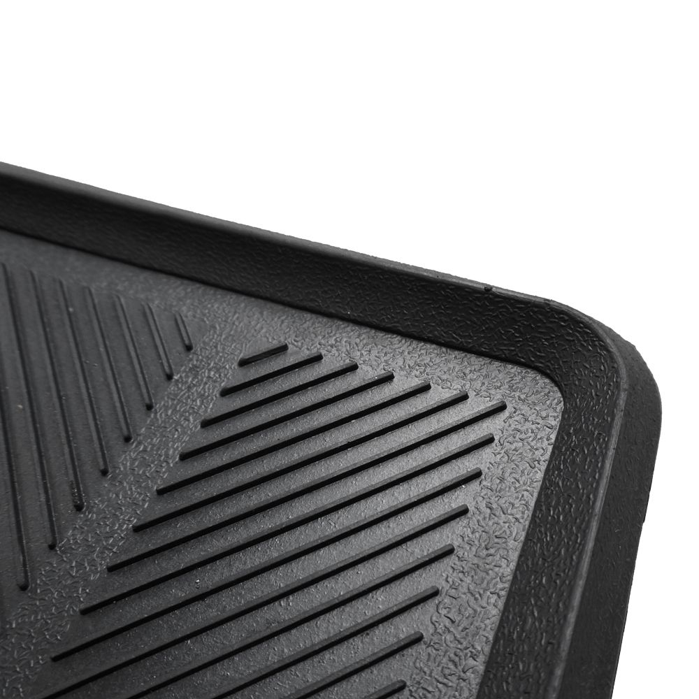 IVOL 80 x 40 cm schwarze Gummistiefelmatte