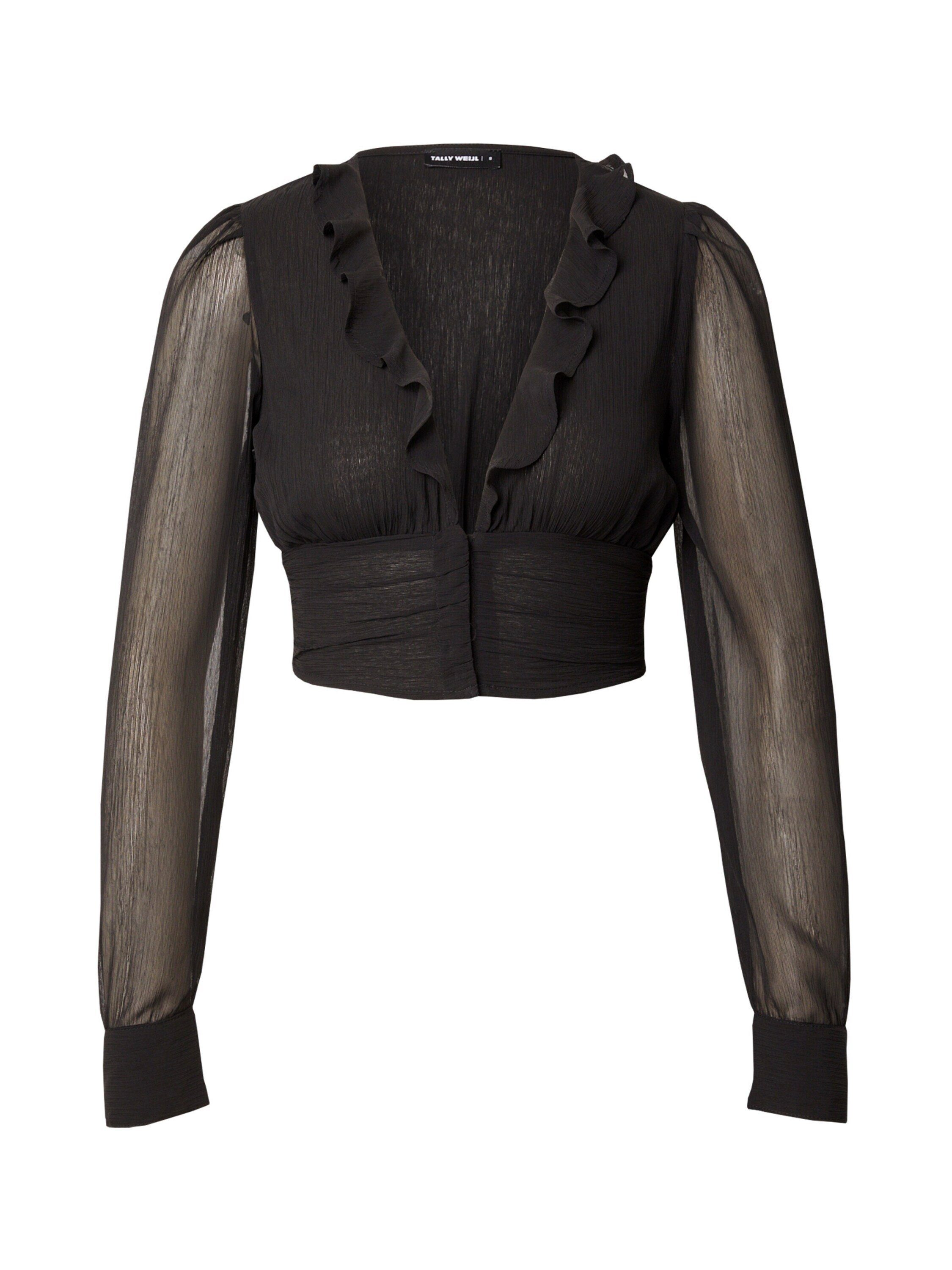 Tally Weijl Funktionsbluse (1-tlg) Volant, Drapiert/gerafft