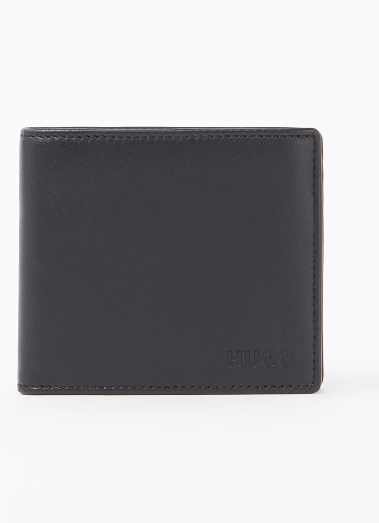 Portofel din piele cu sigla HUGO BOSS