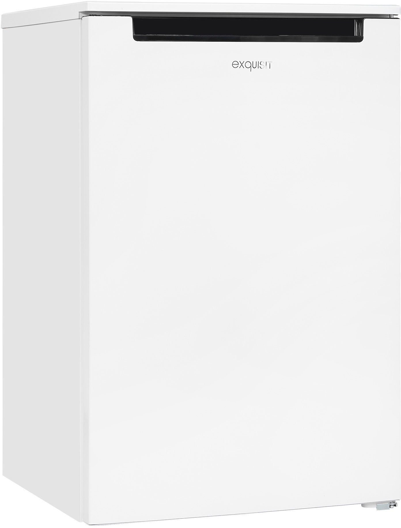 exquisit Kühlschrank KS15-V-040E weiss, 85 cm hoch, 55 cm breit