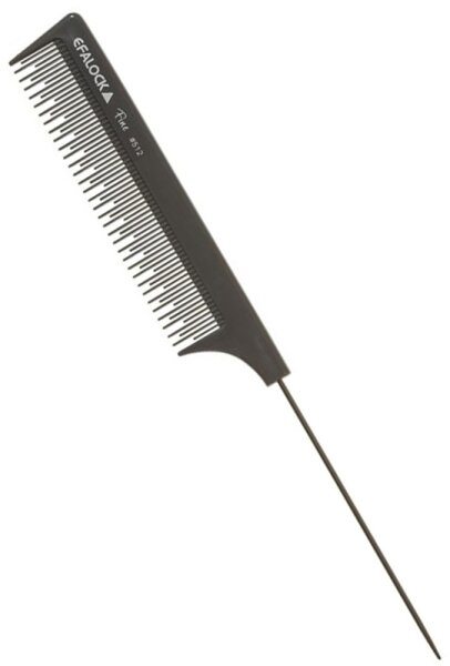 Efalock Fine Nadelstielkamm #512 205mm Stielkamm